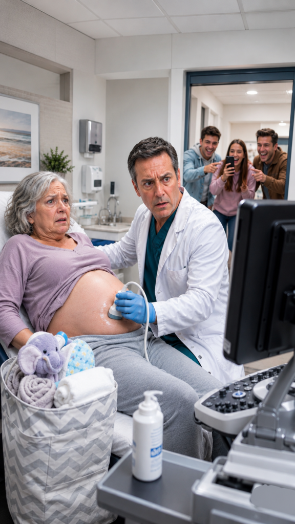 At 66, She Brought Diapers to the Gynecologist… But the Ultrasound Revealed the Betrayal Her Three Children Were Hiding