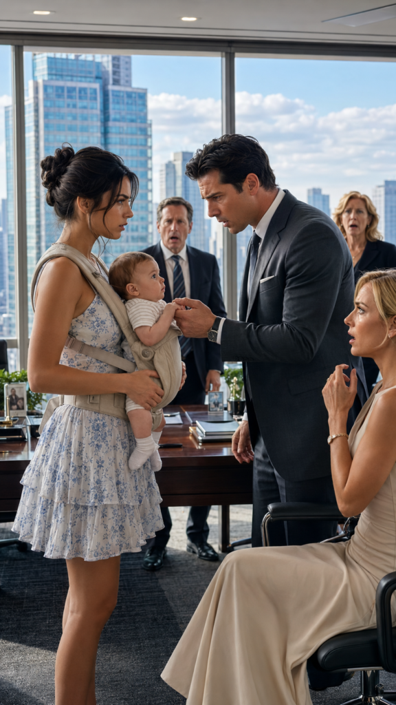 The Millionaire Came to Sign the Divorce… But His Baby's Gaze Left Him Breathless