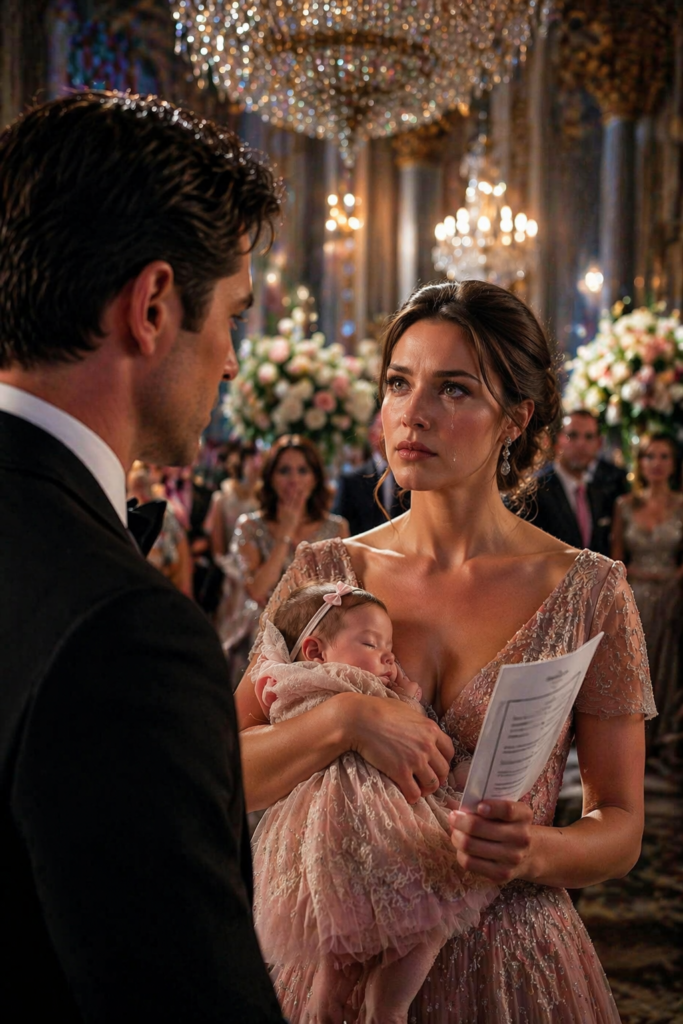 He Invited Her to His Wedding to Humiliate Her, Unaware She'd Arrive with Their Child and the Proof to Destroy Him