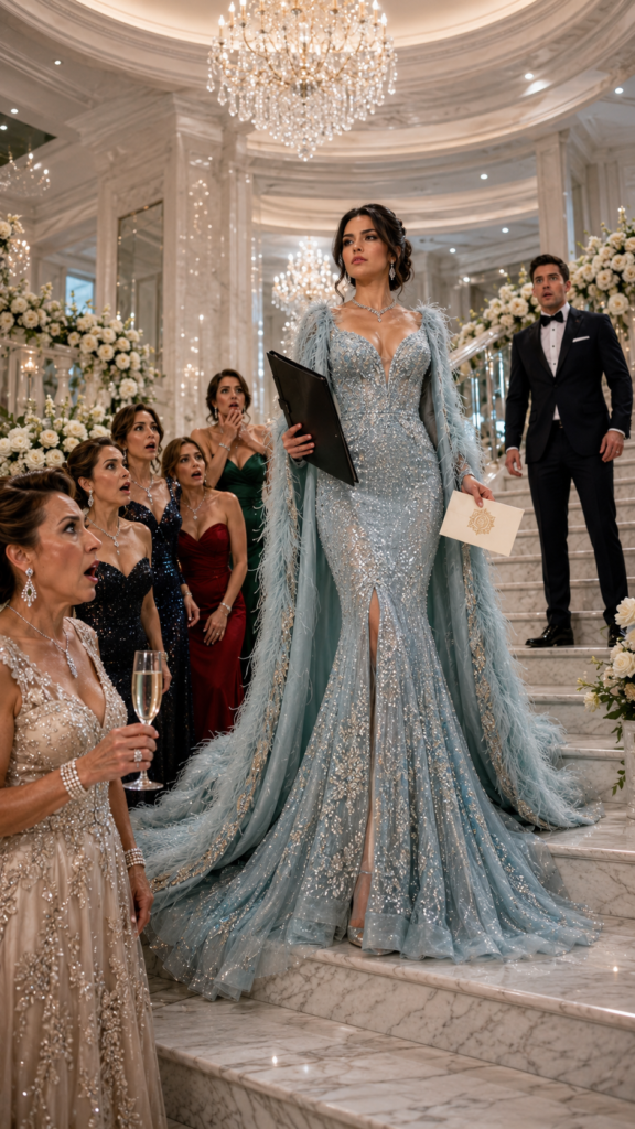 She Invited Her to Humiliate Her in Front of 300 Guests… But the Maid Arrived in Style and Revealed the Secret That Destroyed the Family