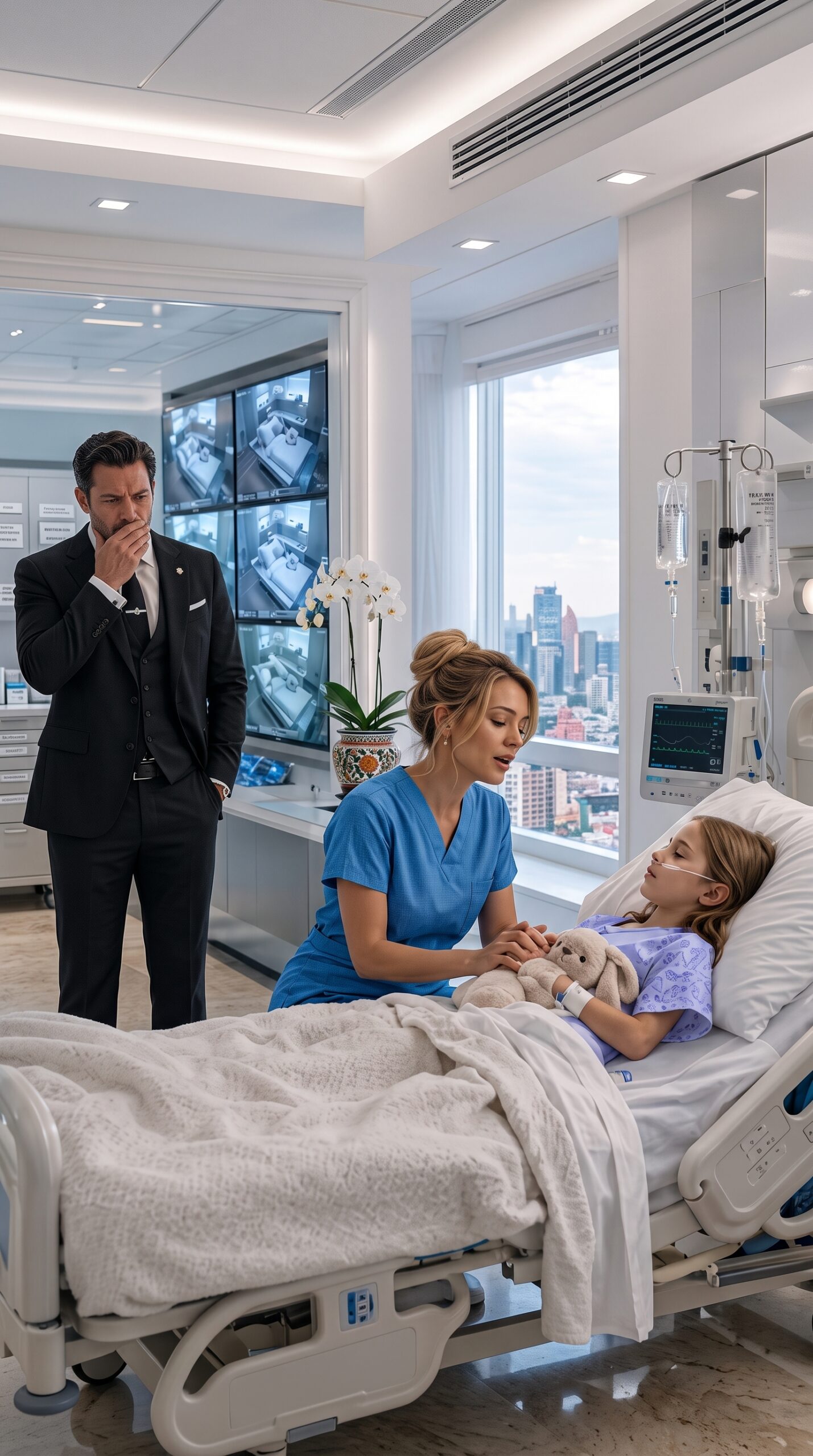 The Crime Boss Watched His Daughter Die... Until the New Nurse Sang His Late Wife's Secret Lullaby