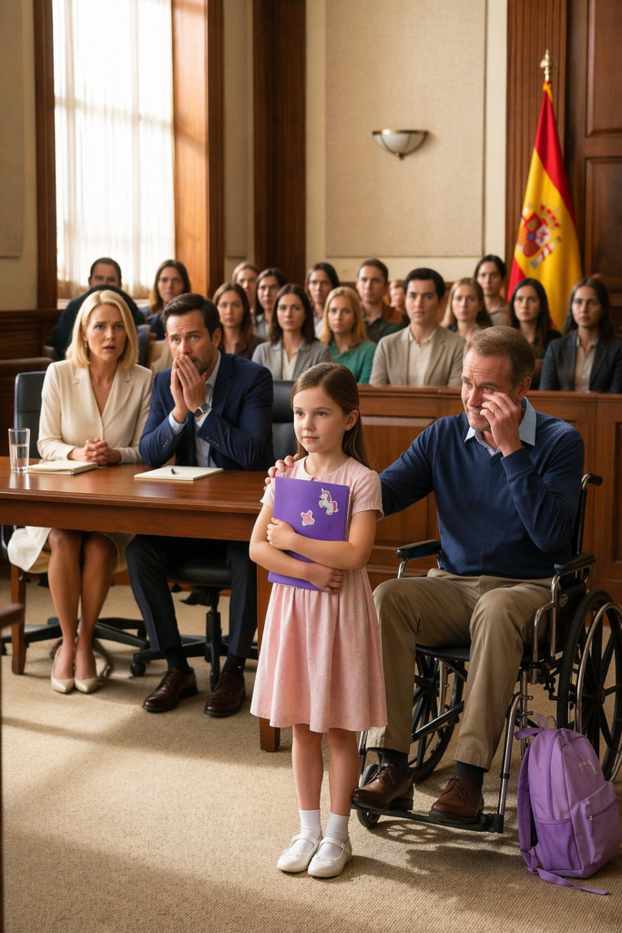 The Girl Arrived at Court with a Purple Folder and Said, 'I Am My Dad's Lawyer'