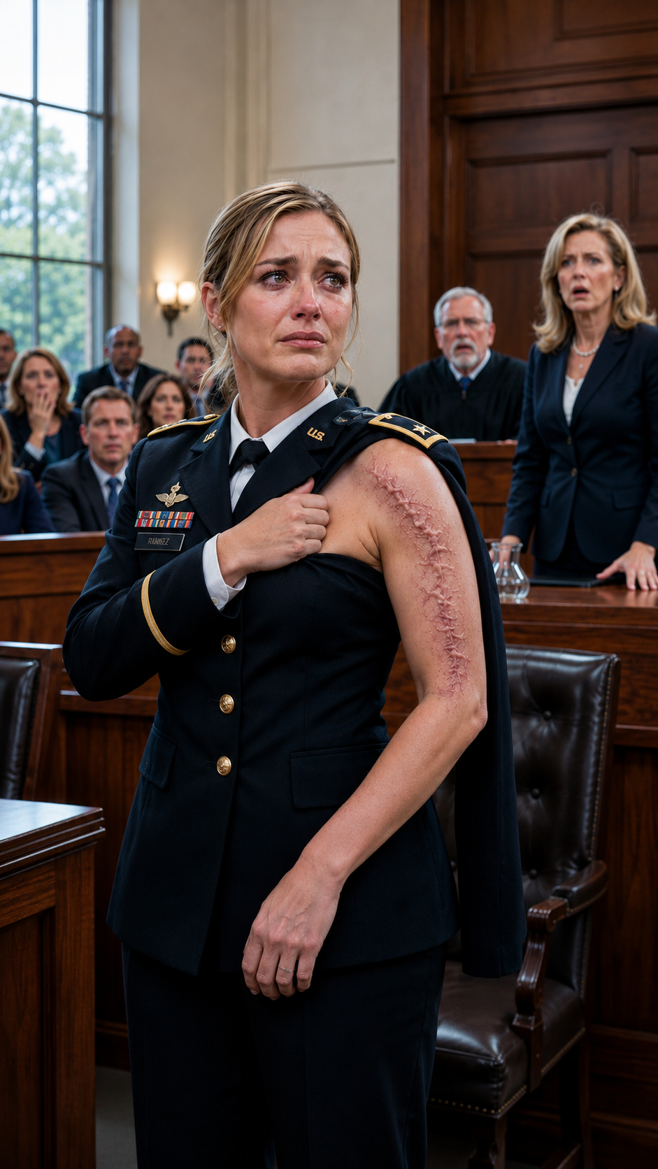 In the Courtroom, Her Mother Swore She Was a False Soldier, But When the Door Opened, Someone Said: 'I Know Her Truth'
