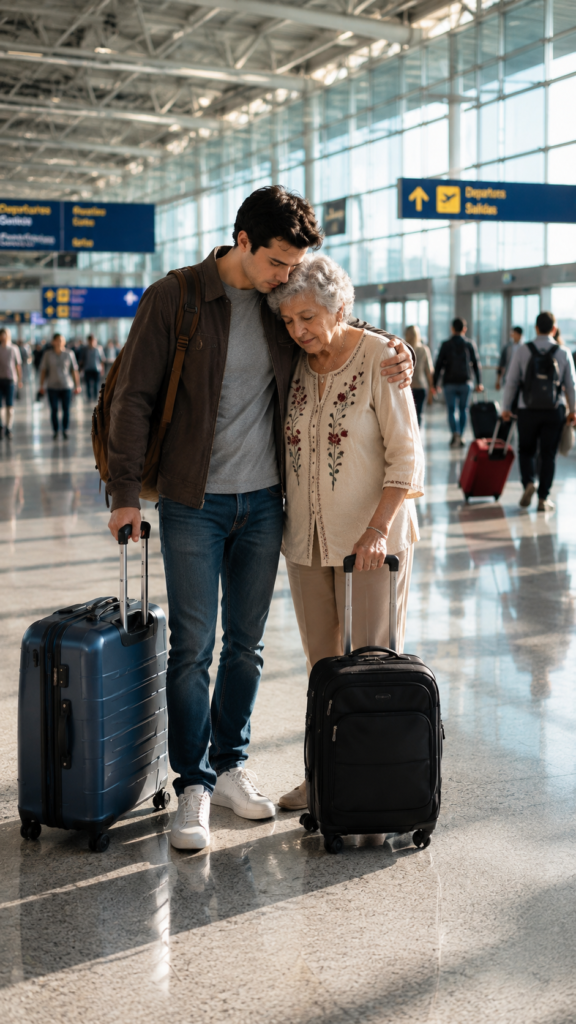 YOUR GRANDMOTHER PAID $30,000 TO TRAVEL WITH THE FAMILY, BUT AT THE AIRPORT SHE DISCOVERED THEY NEVER BOUGHT HER A TICKET