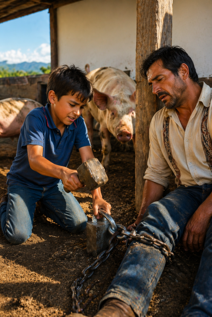 They Bound His Uncle Like an Animal, and He Set Him Free at Seven... Fifteen Years Later, a Black Caravan Returned with the Proof That Shattered His Family.