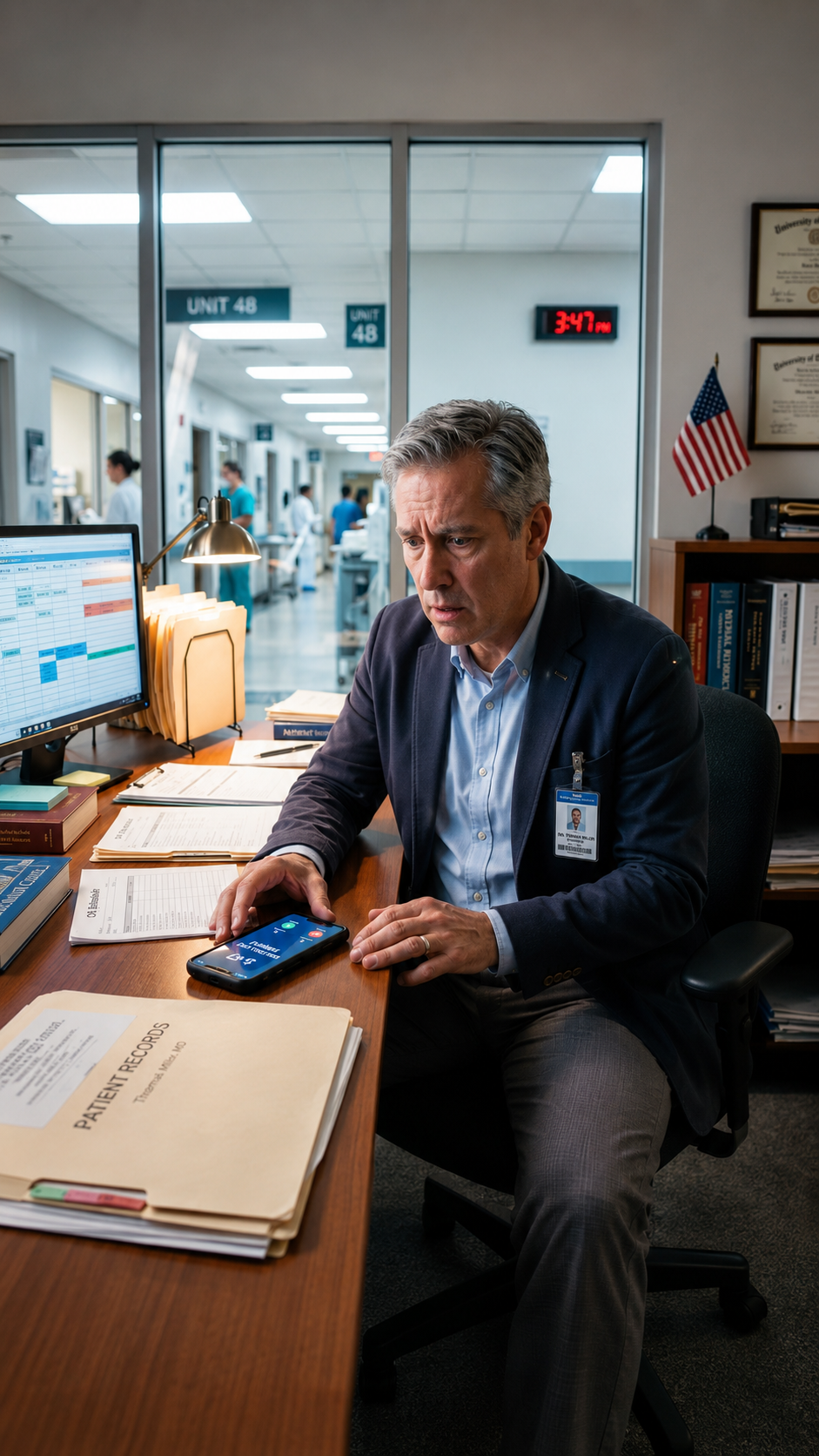 They Told the Doctor His Tattooed Son Was Just Faking for Drugs... Until He Walked into the ER Wearing His Chief of Surgery Badge