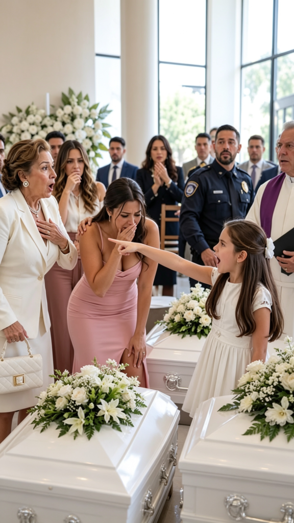 At the Funeral of Her Twins, the Mother Was Blamed by Her Mother-in-Law... Until a 7-Year-Old Girl Turned On an Old Cell Phone