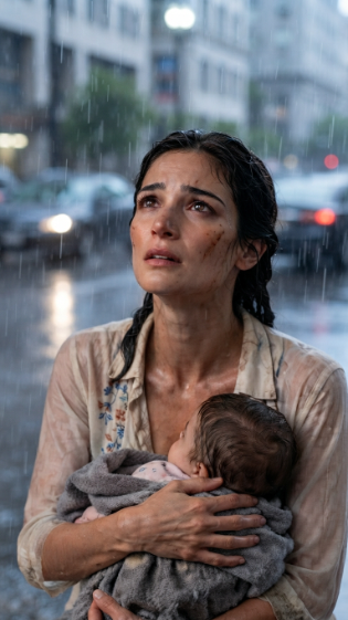 He Asked for Work in the Rain to Feed His Daughter… and When He Saw Her Face, He Discovered Who Ordered Her Buried Alive
