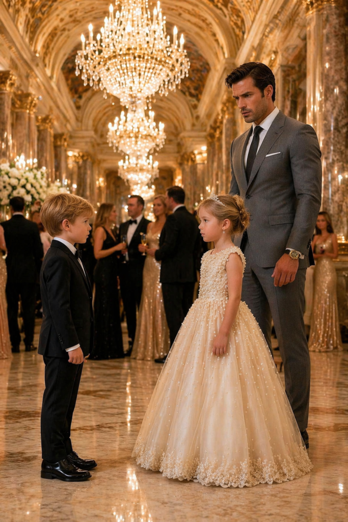 WHY DO WE HAVE THE SAME FACE?: TWO KIDS UNVEIL A FIVE-YEAR LIE AT A POLANCO GALA