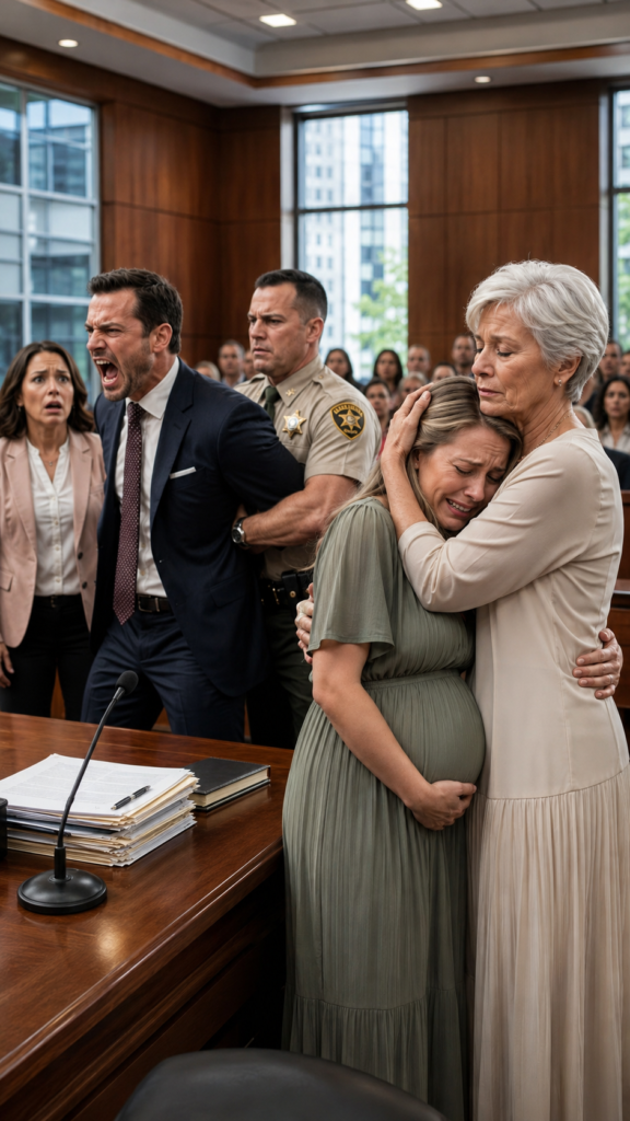 She Left Him Pregnant and Penniless Before the Judge… But When a Billionaire Opened the Door, He Discovered Who He Had Just Humiliated