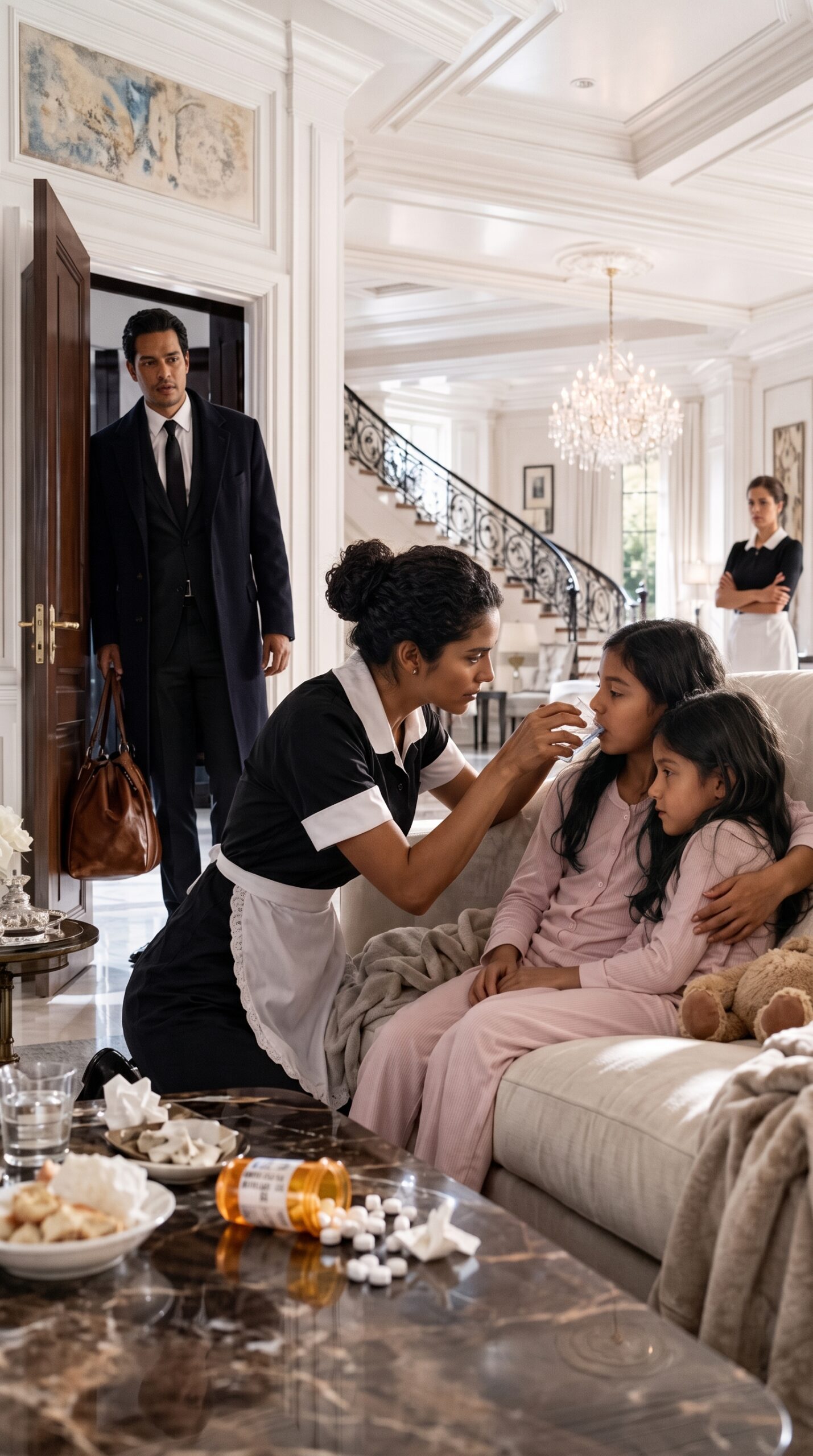 The Millionaire's Deception: Discovering the Housekeeper's Secrets that Kept His Daughters Alive