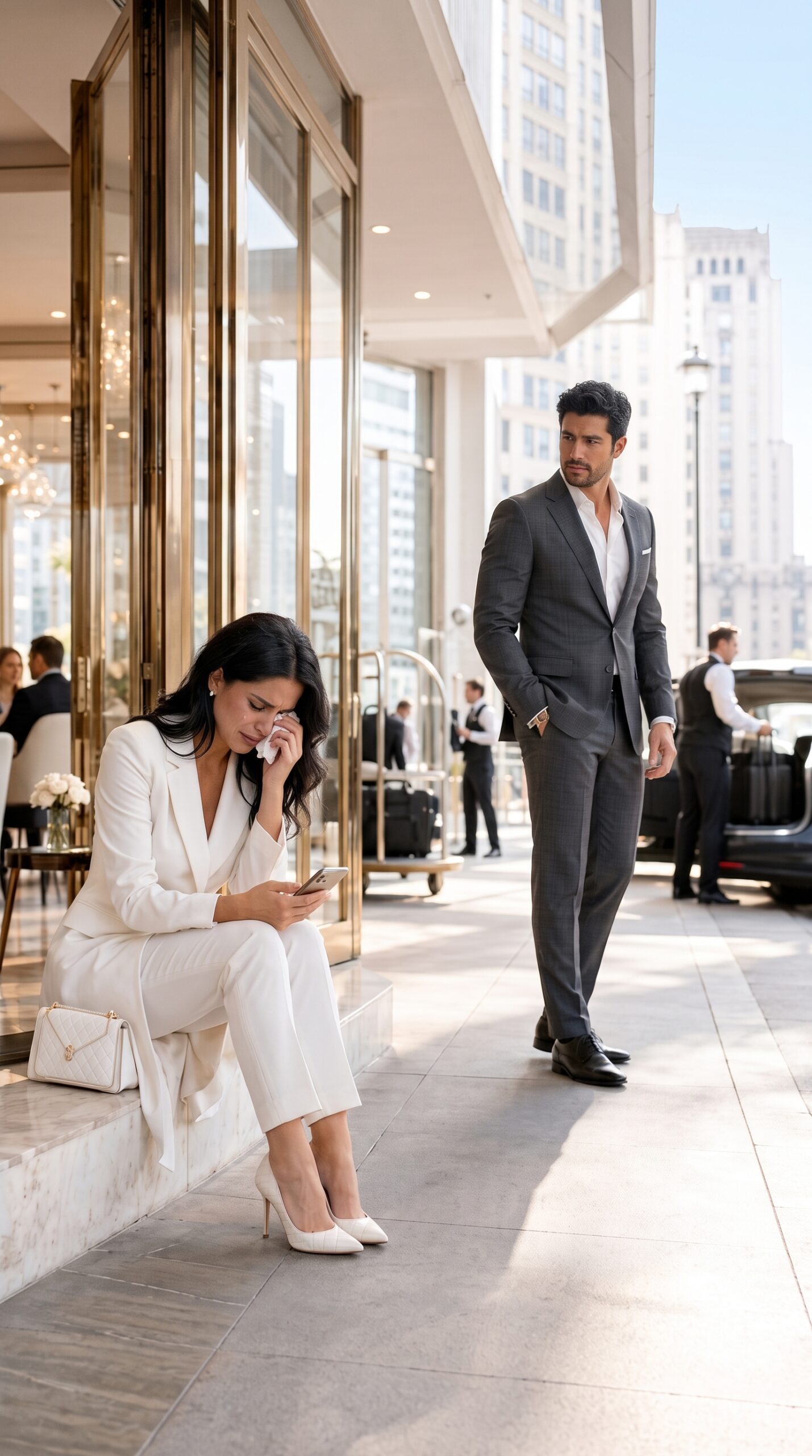 The Maid Needed a Boyfriend for the Wedding, but the Millionaire Who Heard Her Cry Came with a Truth That Left Everyone Frozen
