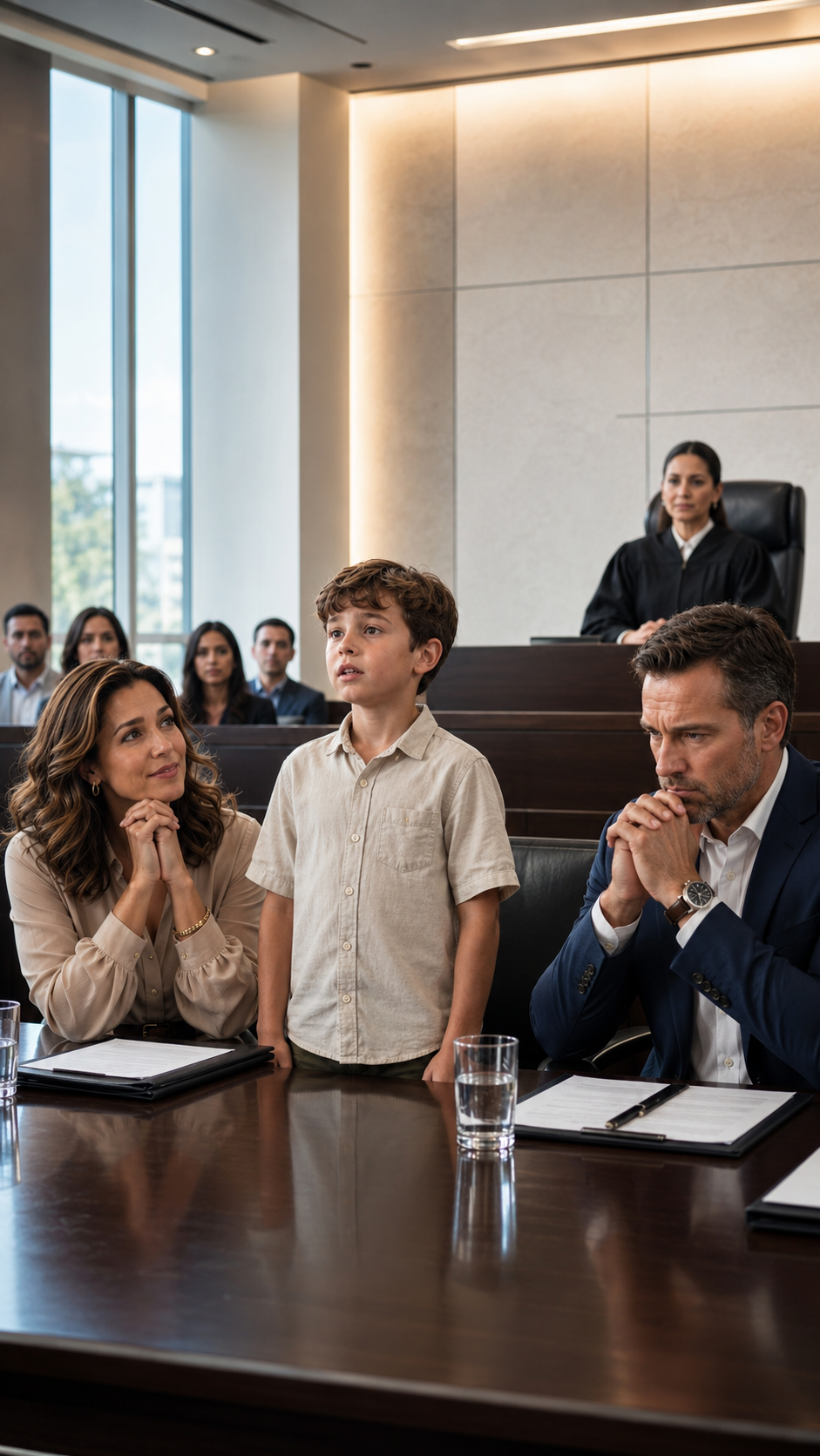 She Paid Her Husband’s Debts to Save Their Home… But He Tried to Take Everything Until Their Son Revealed the Truth in Court