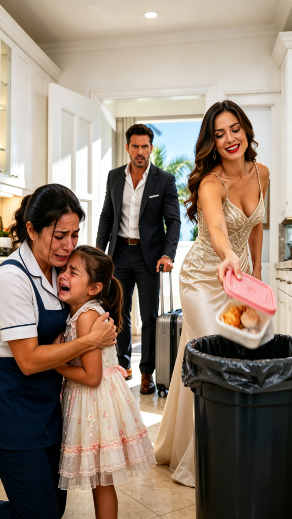 The Fiancée Who Threw Away a Three-Year-Old's Food… Until the Owner Reviewed 30 Days of Footage and Uncovered a Far Worse Betrayal