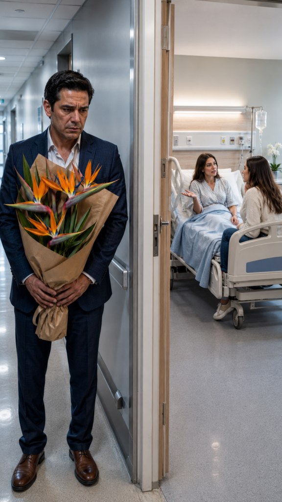 He Went to the Hospital with Flowers for His Wife… and Heard Her Plan to Take His House