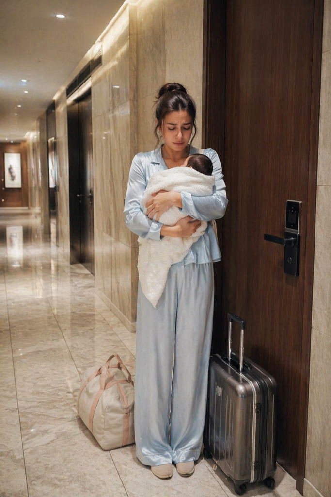 Her Husband Changed the Code After Leaving the Hospital with Their Baby… But He Had No Idea Who Really Owned the Apartment