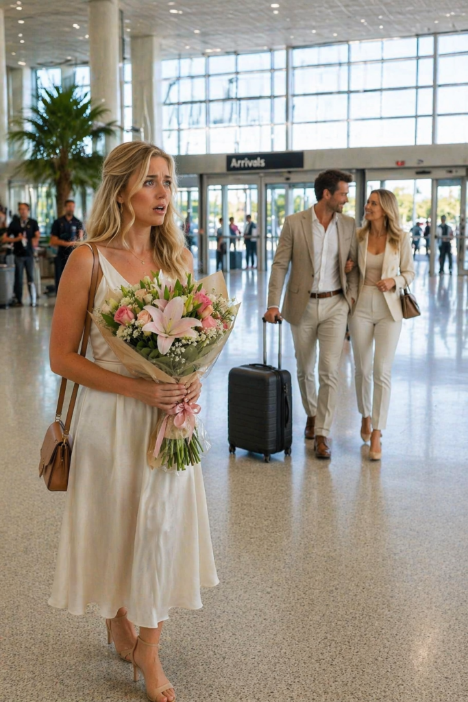 She Went to the Airport with Flowers and Discovered Her Husband Was Returning from 'Madrid' with Another Woman