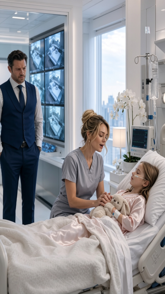 The Sick Girl Spoke Again Through a Nurse, But Her Father Discovered She Held the Secret of His Dead Wife