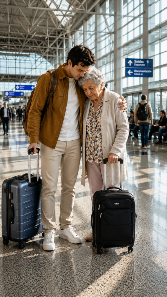His Grandmother Paid $30,000 to Fulfill the Family Dream... But at the Airport, She Discovered They Never Planned to Take Her