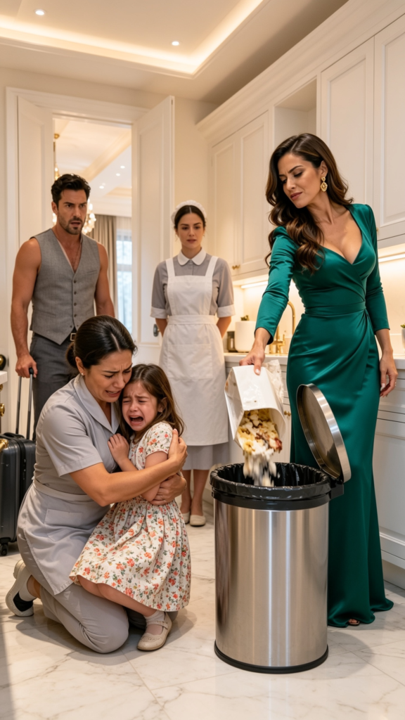 The Millionaire's Fiancée Tossed a 3-Year-Old's Food Until He Reviewed 30 Days of Footage and Discovered Something Worse