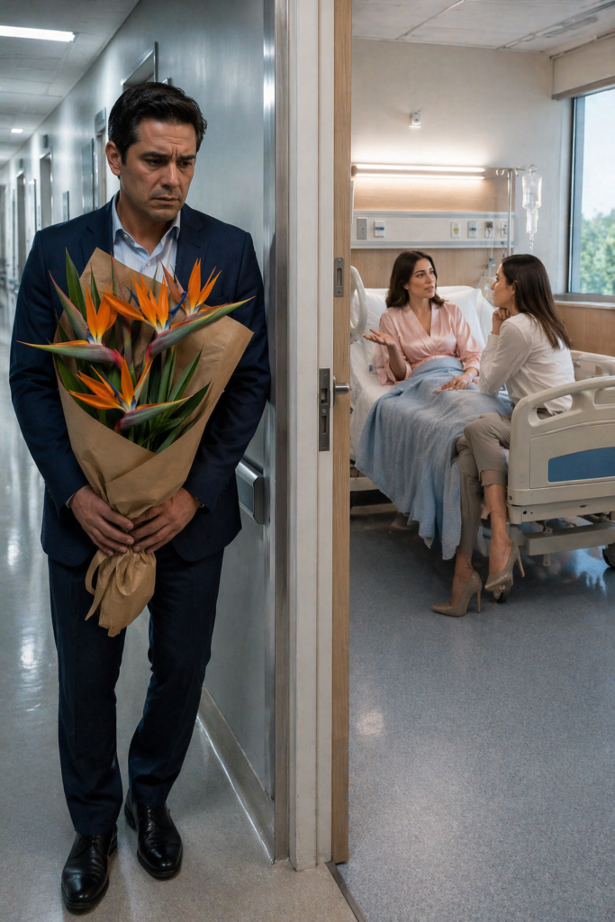 He Went to the Hospital with Flowers for His Wife and Heard the Phrase That Made Him Cancel the Credit of His Life