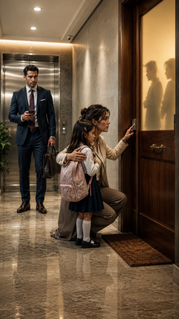 My Sister-in-Law Left My 6-Year-Old Daughter Crying Outside Our Apartment to Prove Who's in Charge... But She Didn't Expect My Husband to Arrive and Change All the Locks