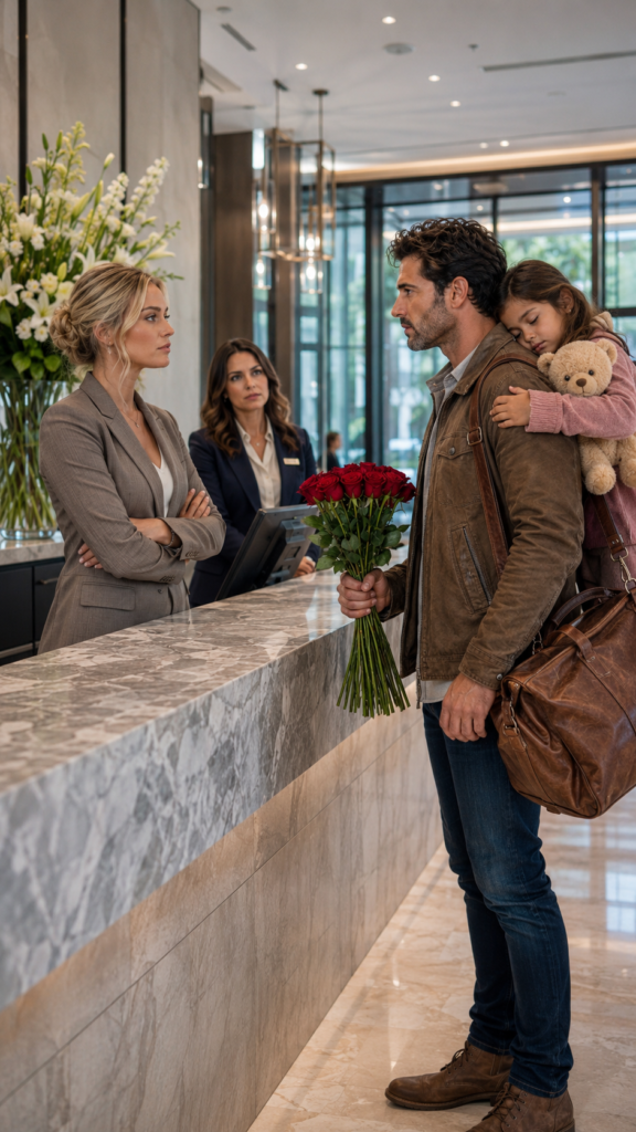 A Father Denied a Room with His Sleeping Daughter... Unbeknownst to Them, He Owned the Hotel