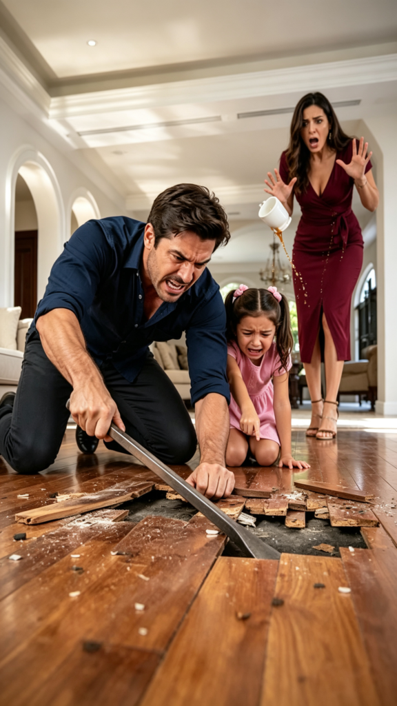 The Girl Said Her Brother Was Crying Under the New Floor… And the Aunt Went Pale
