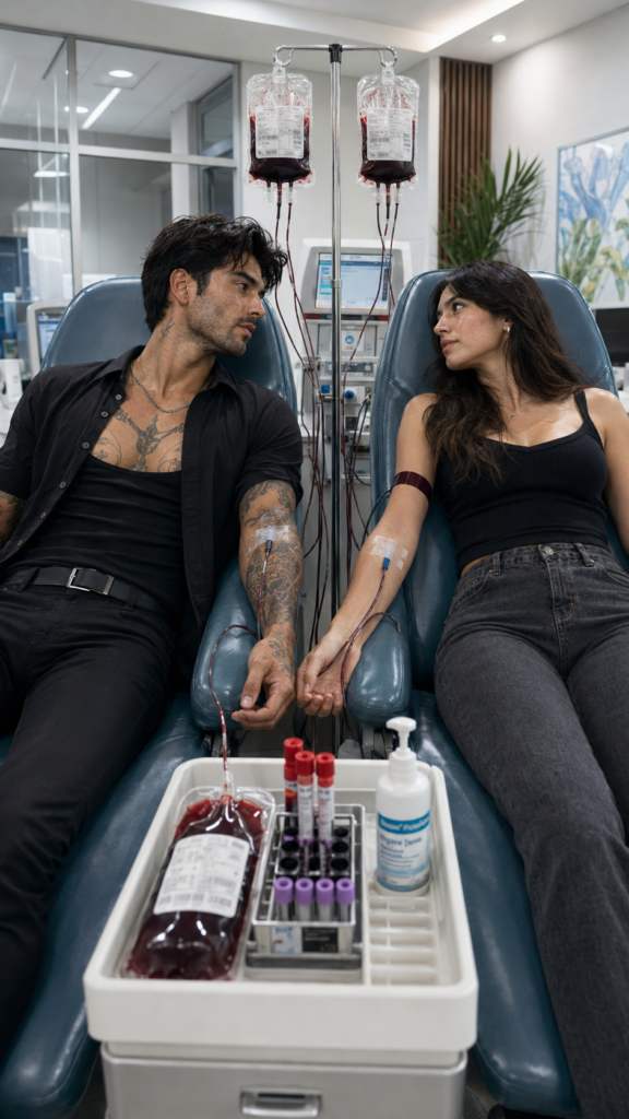 She Donated Blood Without Knowing Whom She Saved... And Three Weeks Later, Six Black SUVs Came for Her