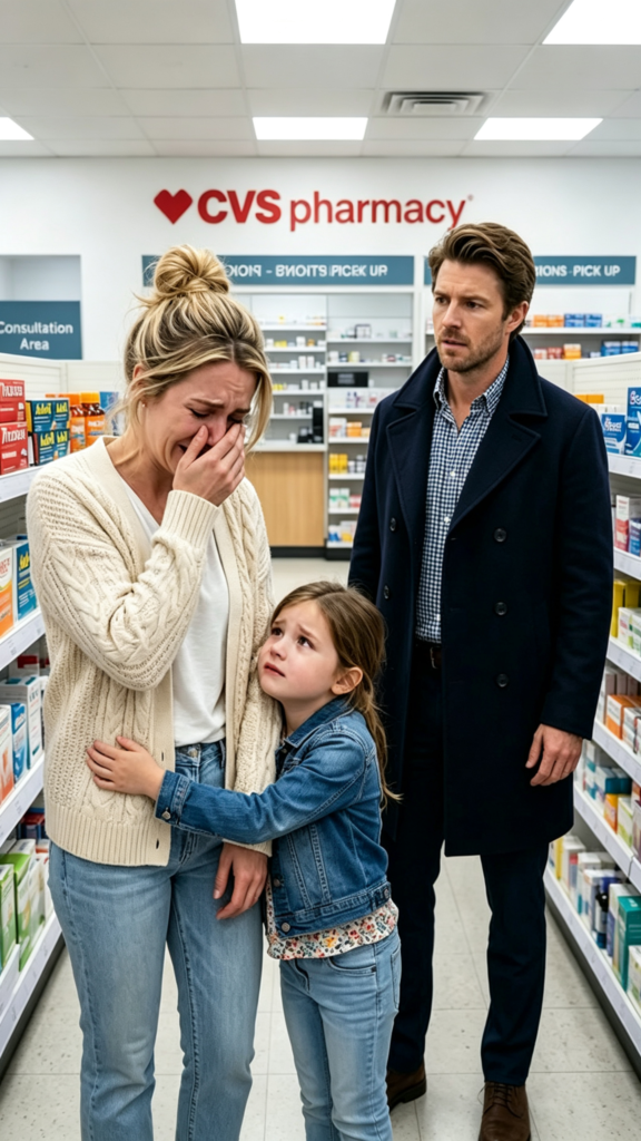 The Millionaire Saw His Ex Crying in a Pharmacy… and the Sick Girl Said: 'Mommy, I Can Stop Being Sick'