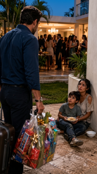 He Returned Unannounced to Find His Wife Eating Rotting Leftovers in the Yard… But the Blue Notebook Revealed His Own Mother Had Been Destroying Their Family for Five Years