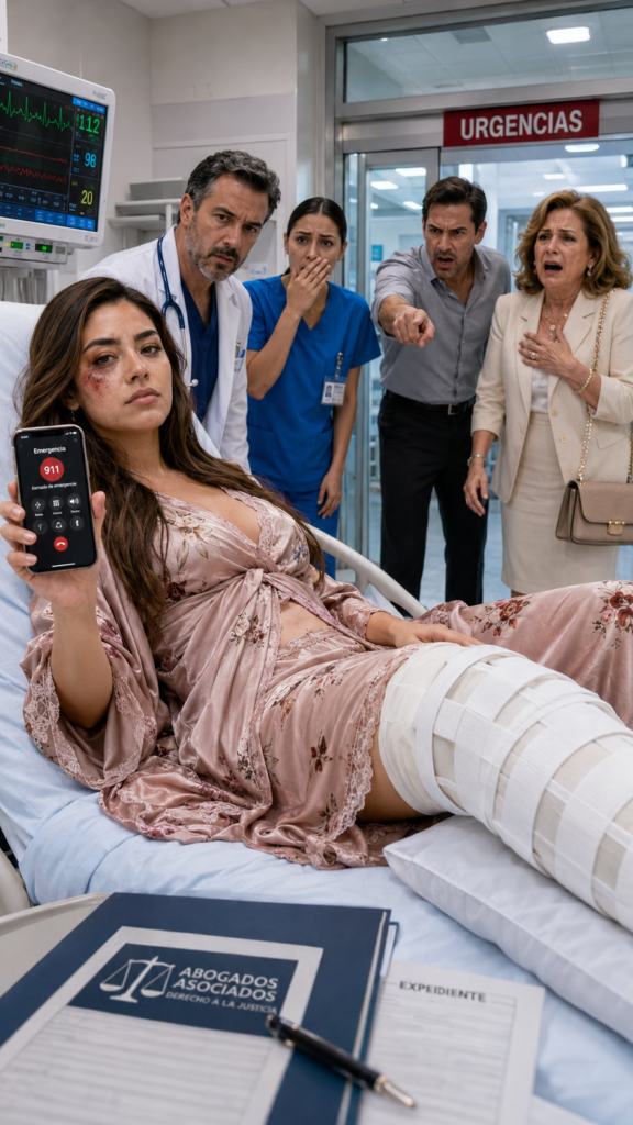 With a Broken Leg and 52 Missed Calls, Her Husband Demanded She Cook for His Mother… Not Knowing the Doctor Was Hearing the Lie That Would Destroy Him
