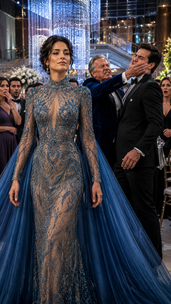 My husband arrived at the gala with his mistress and ordered me to stay silent... but when I opened my bag in front of 200 guests, his father discovered who truly supported the family