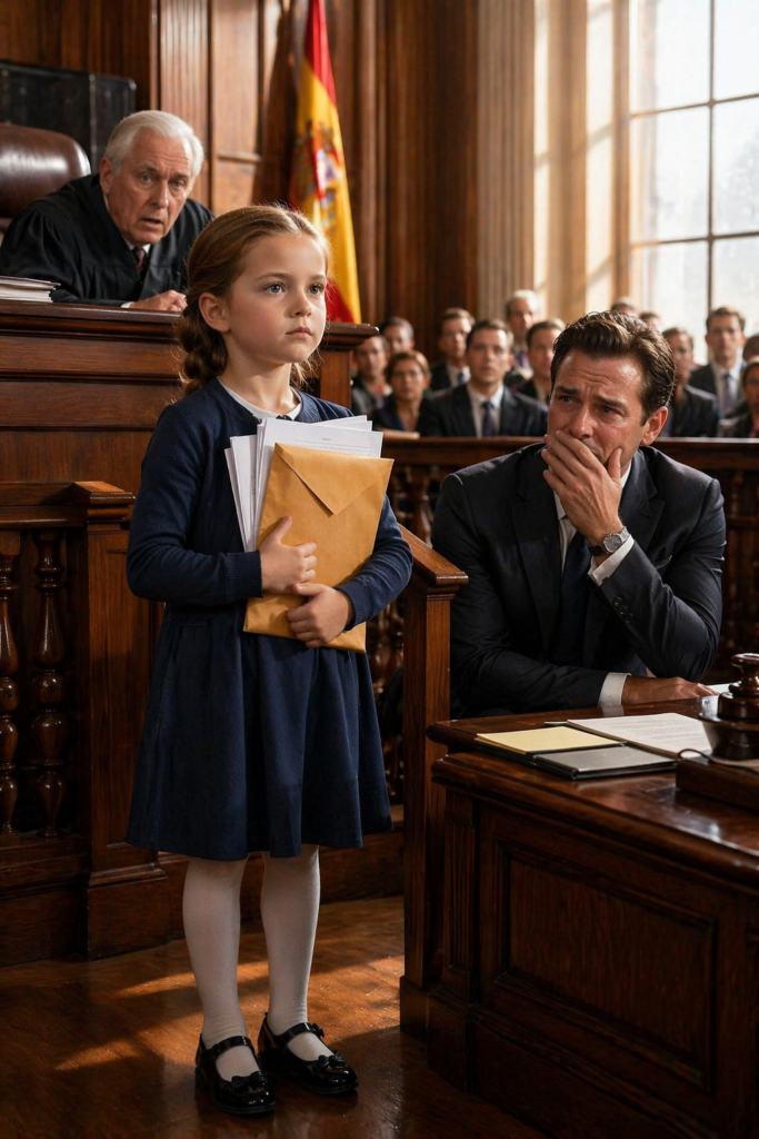 The Wheelchair-Bound Millionaire Was About to Lose Everything, Until a 7-Year-Old Girl Walked into the Courthouse with a Backpack and Shattered Her Own Family