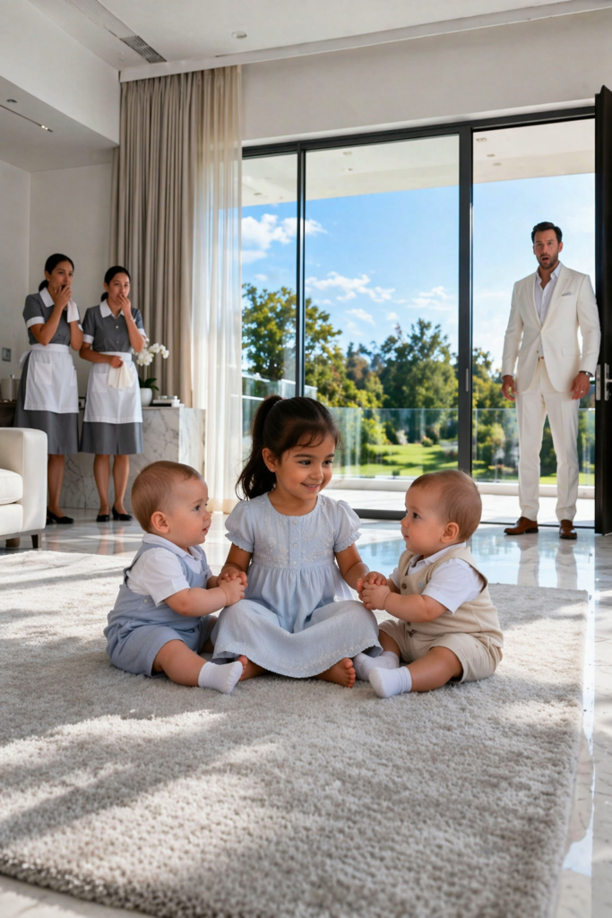 The Tycoon's Twins Cried Every Night… Until the Maid's Son Came in with a Wooden Cart and Revealed What Everyone Had Been Avoiding