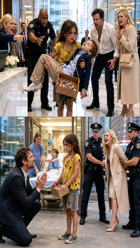 A LITTLE GIRL RUNS INTO A HOSPITAL WITH A BOY IN HER ARMS, BUT THE MILLIONAIRE DISCOVERS WHO LET HIS SON DIE IN CHAPULTEPEC