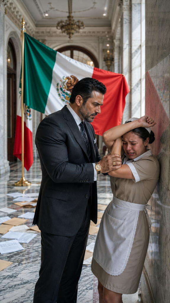 The Master of Las Lomas Tried to Touch Her Shoulder… But She Shrunk Away and Uncovered the Secret That Could Ignite the Entire City
