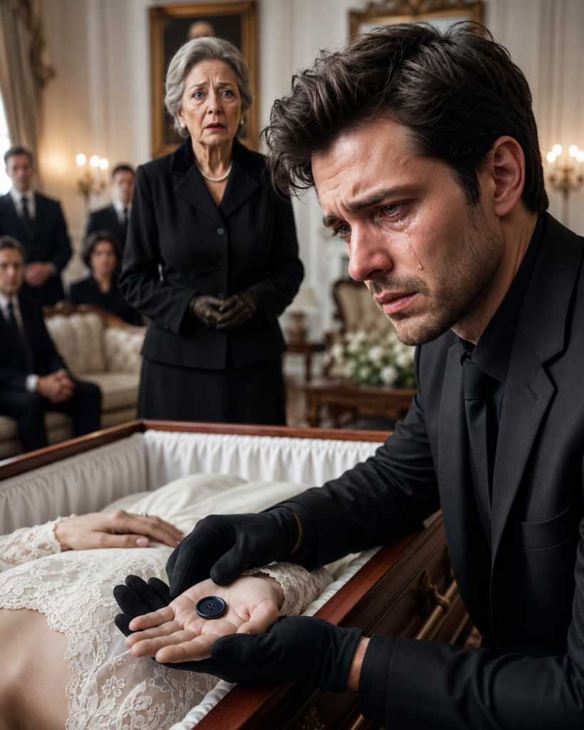 He Kissed His Wife in the Casket and Found the Button That Betrayed His Own Family