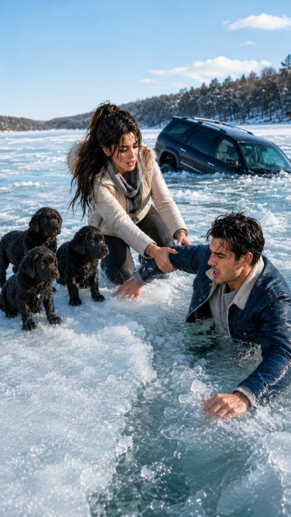 The Single Mother Who Saved 3 Puppies from an Icy Reservoir… Unknowingly Rescuing Mexico's Most Feared Man