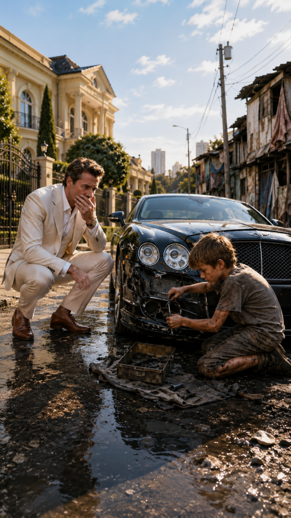 The Millionaire Thought His Truck Was Lost, Until A Poor Boy Fixed It for $40 and Changed a Whole Town's Life