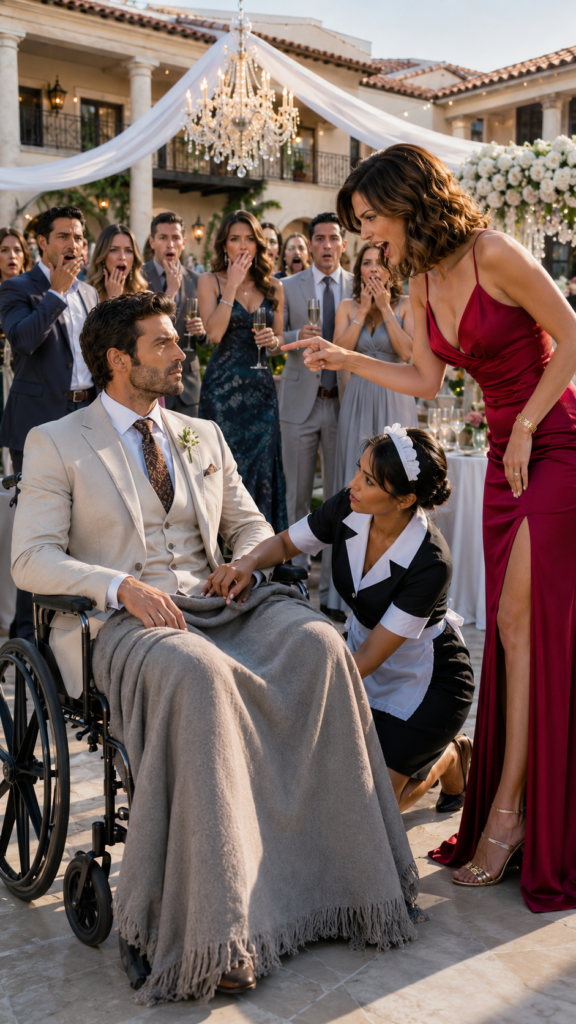 He Pretended to Be Paralyzed to Test His Fiancée… and the Only One Who Defended Him Was the Employee Everyone Despised