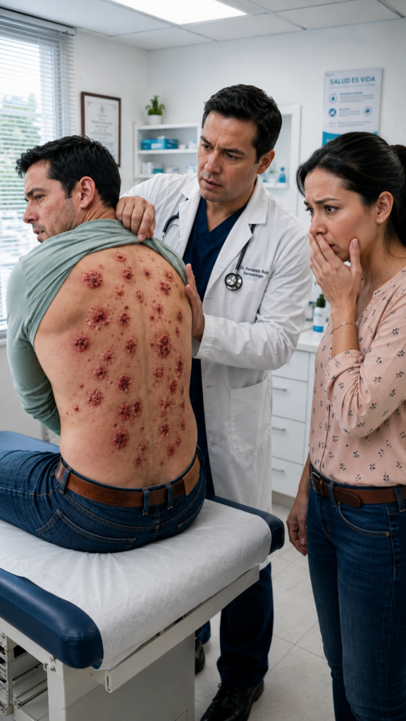 Her Husband Blamed the Detergent for the Marks on His Back… Until a Text from His Sister Revealed the Basement's Secret.