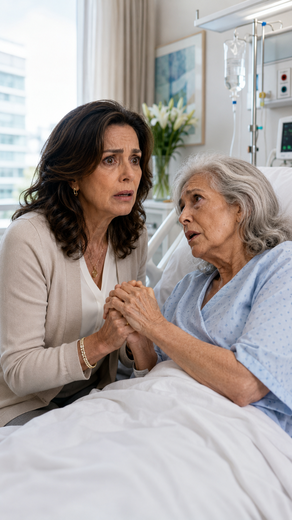 My Daughter Asked Me to Care for Her Mother-in-Law in a Coma... But When the Elderly Woman Opened Her Eyes, She Pleaded: 'Don't Tell Them I Woke Up'