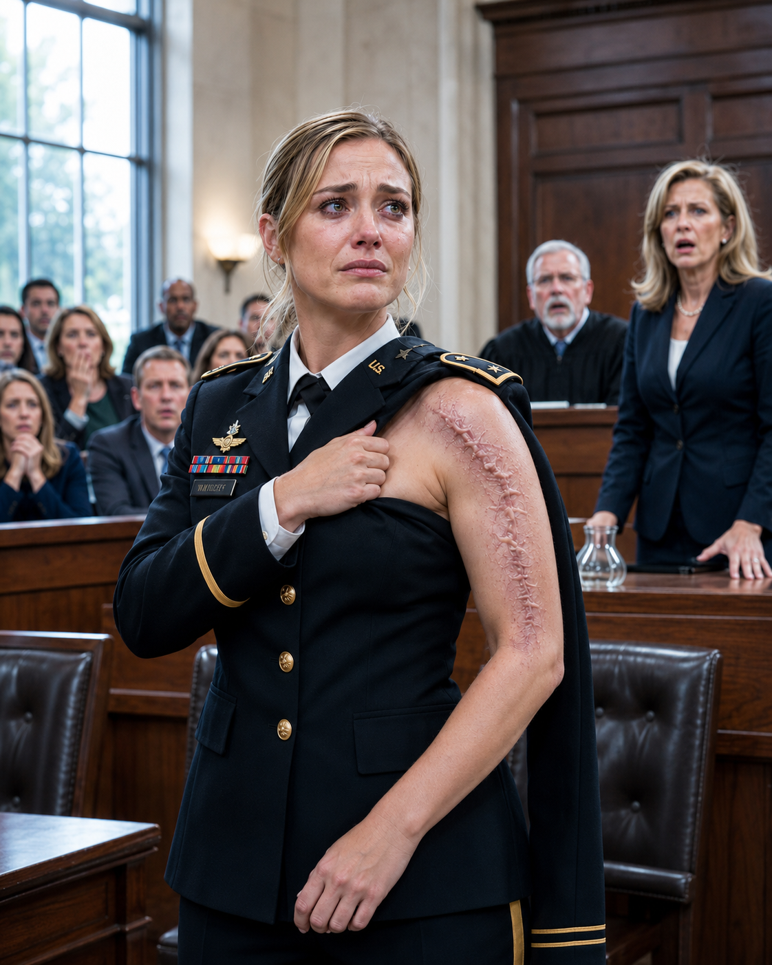 Her Mother Swore Valeria Was a Fraud in Front of the Judge… But at 12:00, the Man Who Shattered the Lies Walked In