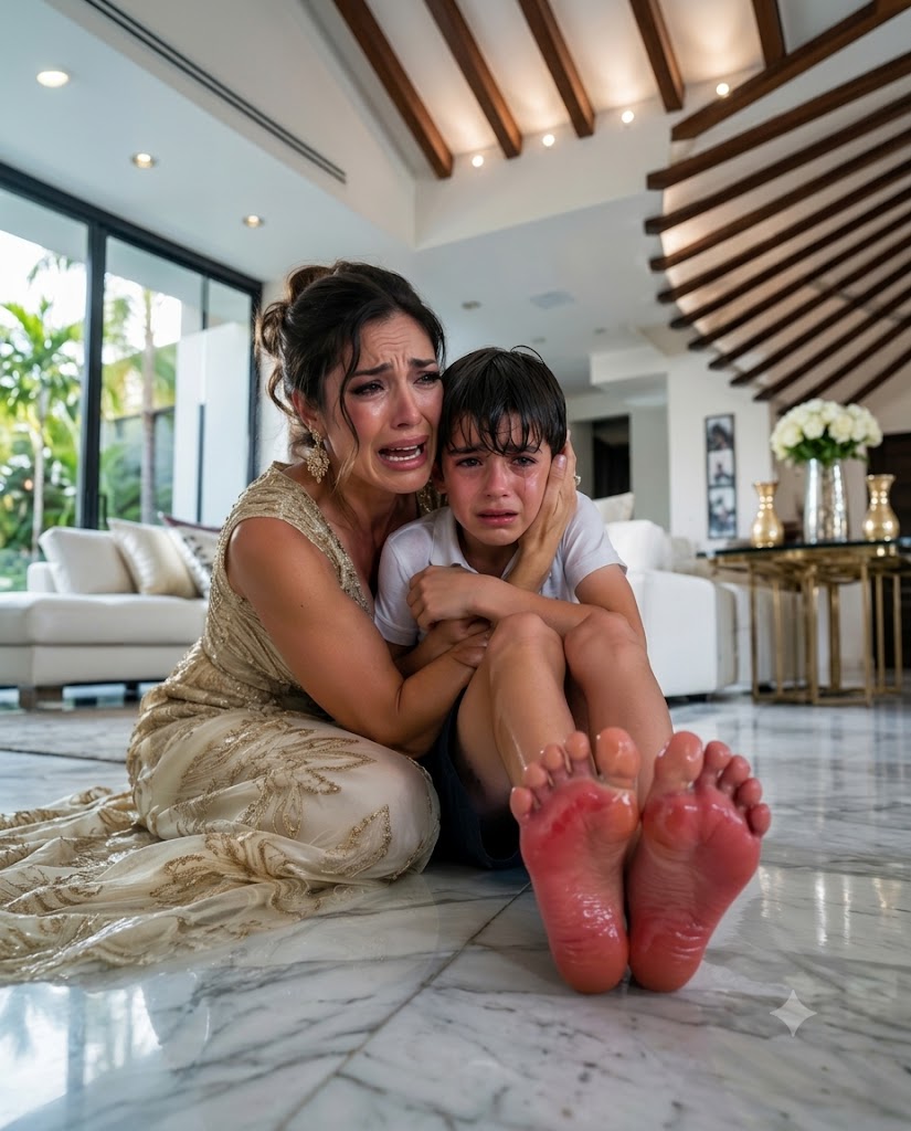 While Everyone Dined Inside, Her 8-Year-Old Grandson Was Forced to Eat in the Scorching Patio… Until a Video Uncovered the Cruelest Reason