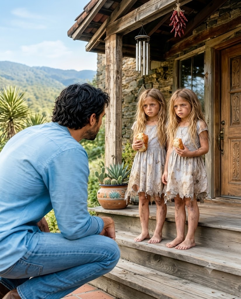He Went to His Late Wife's Cabin to Say Goodbye... But Found Two Abandoned Twins with Stale Bread and a Key Sewn into a Coat
