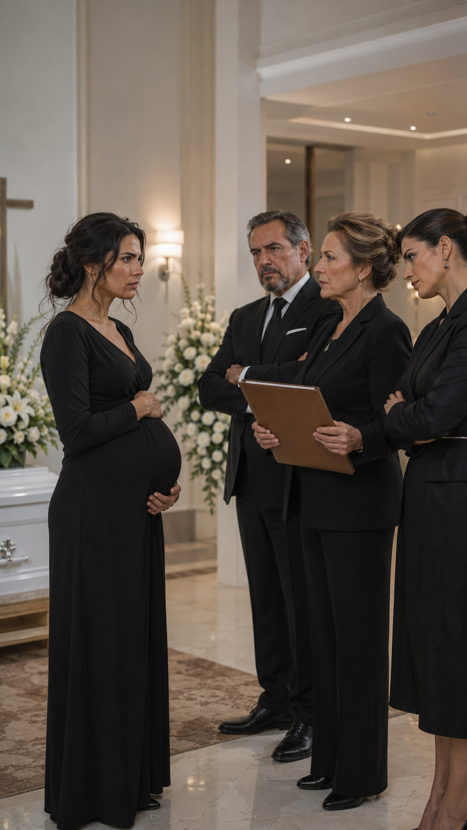 The Widow Who Refused to Sign at the Wake… and the USB That Sank Her Husband's Entire Family