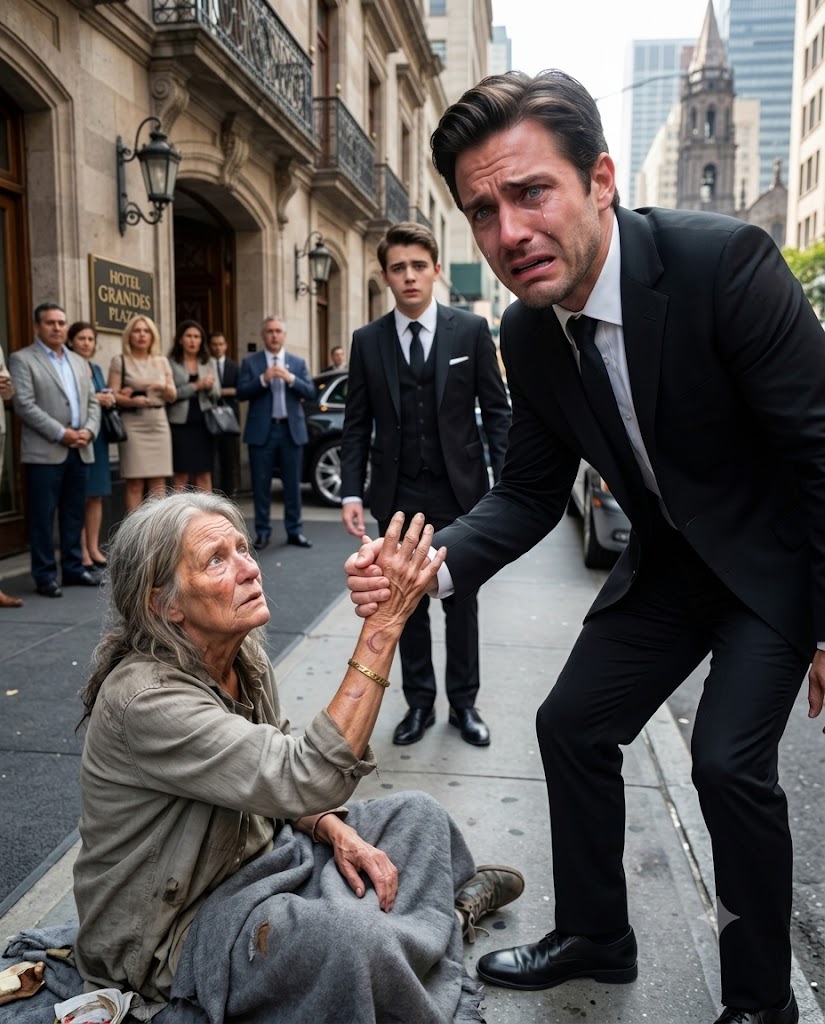 The Beggar Pleaded with Him Not to Enter the Hotel, and When He Recognized Her Voice, He Discovered His Father Had Buried a Lie Alive for 15 Years
