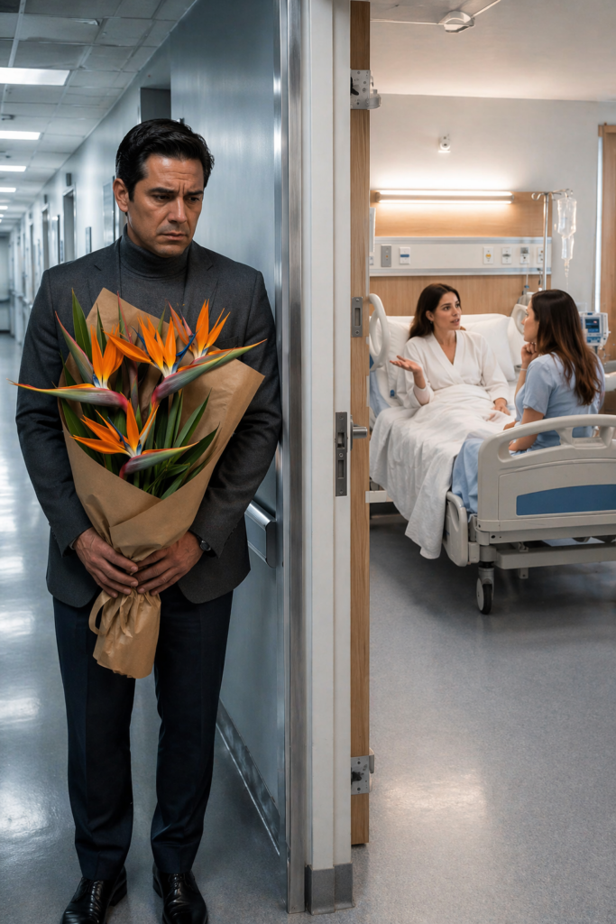 He Went to the Hospital with Flowers for His Wife and Heard the Words That Made Him Cancel His Life's Credit