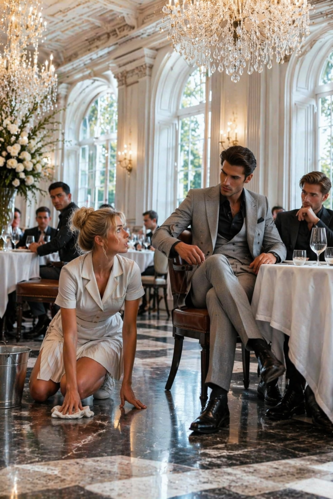 The King Went on a Date with His Best Man, But Forgot How to Breathe When the Woman Mopping Looked Up